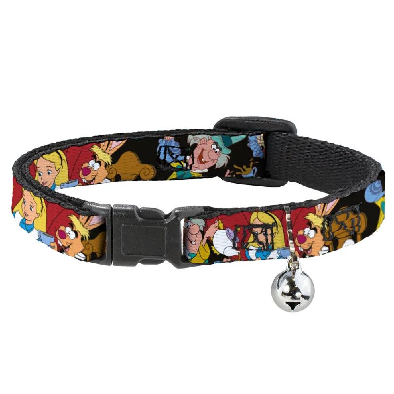 Cat Collar Breakaway - Mad Hatter's Tea Party Poses