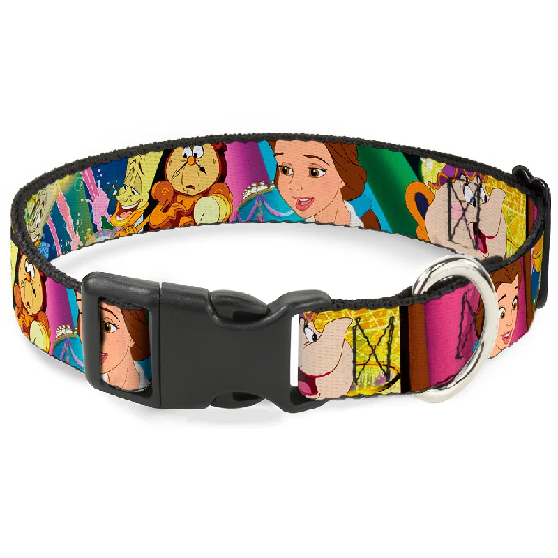 Plastic Clip Collar - Beauty & the Beast Be Our Guest Scenes