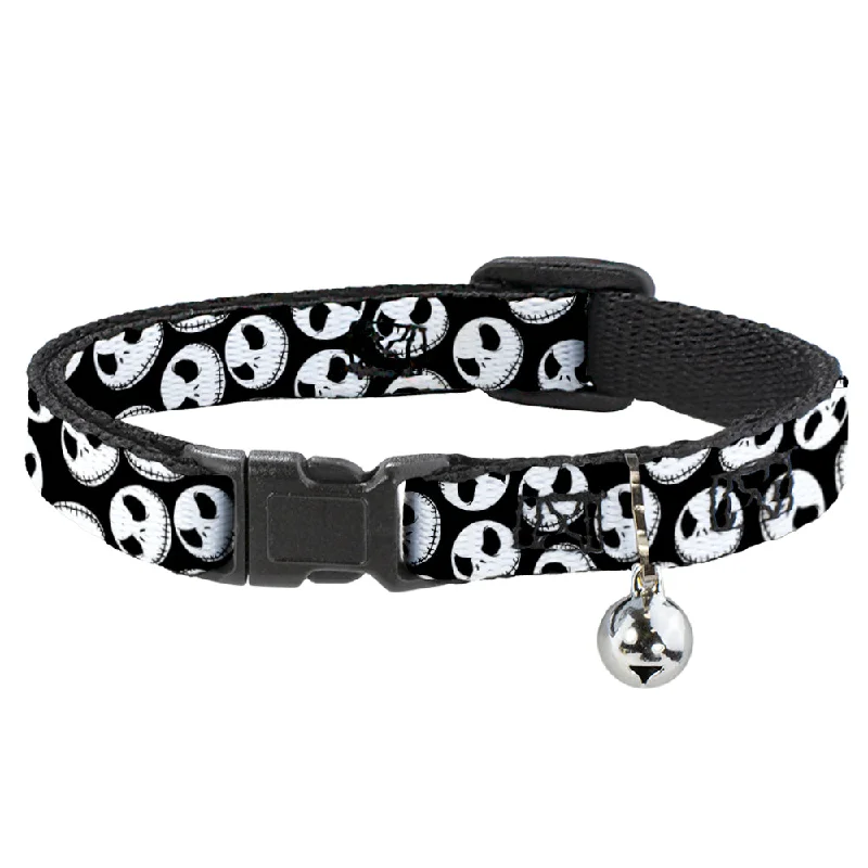 Cat Collar Breakaway - NBC Jack Expressions Scattered Black White