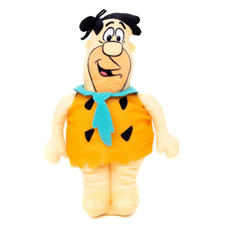 Dog Toy Squeaker Plush - Cocoa Pebbles The Flintstones Fred Flintstone Full Body Pose