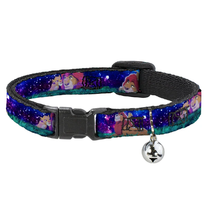 Cat Collar Breakaway - Mufasa & Simba Night Poses