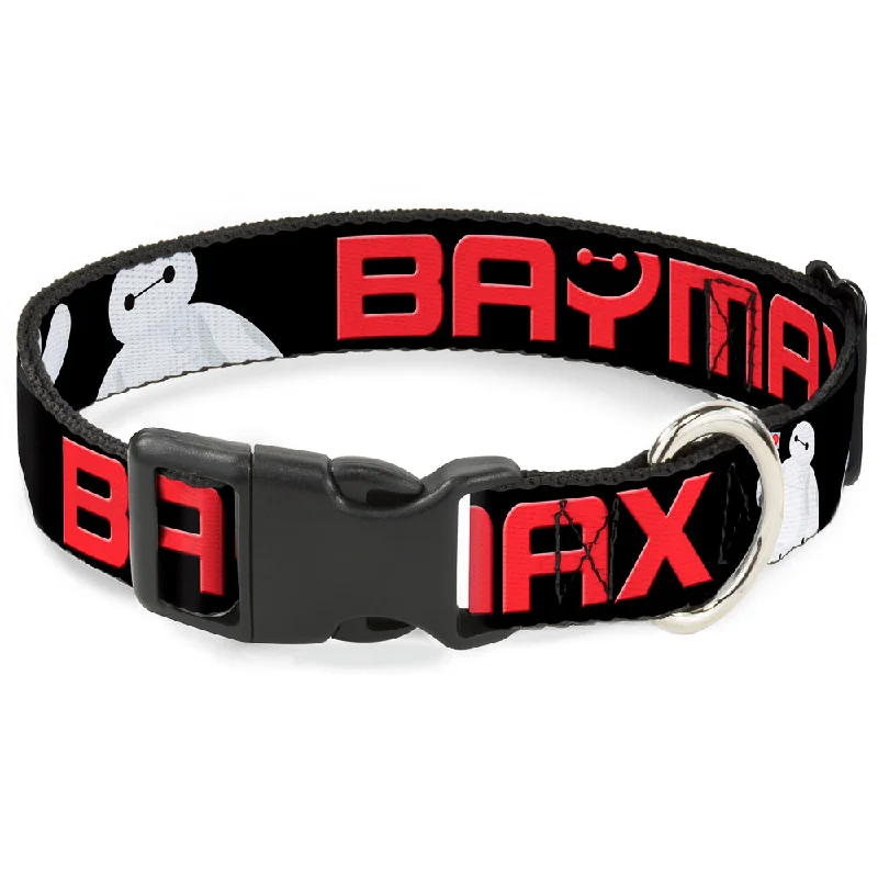 Plastic Clip Collar - BAYMAX Poses Black/White/Red