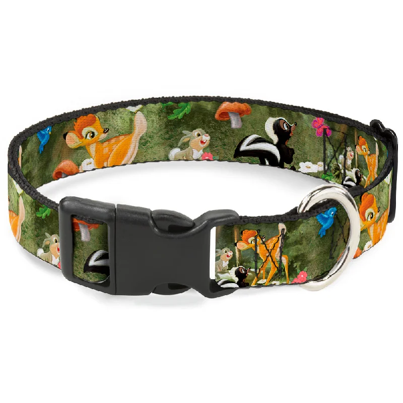 Plastic Clip Collar - Bambi & Friends Scene