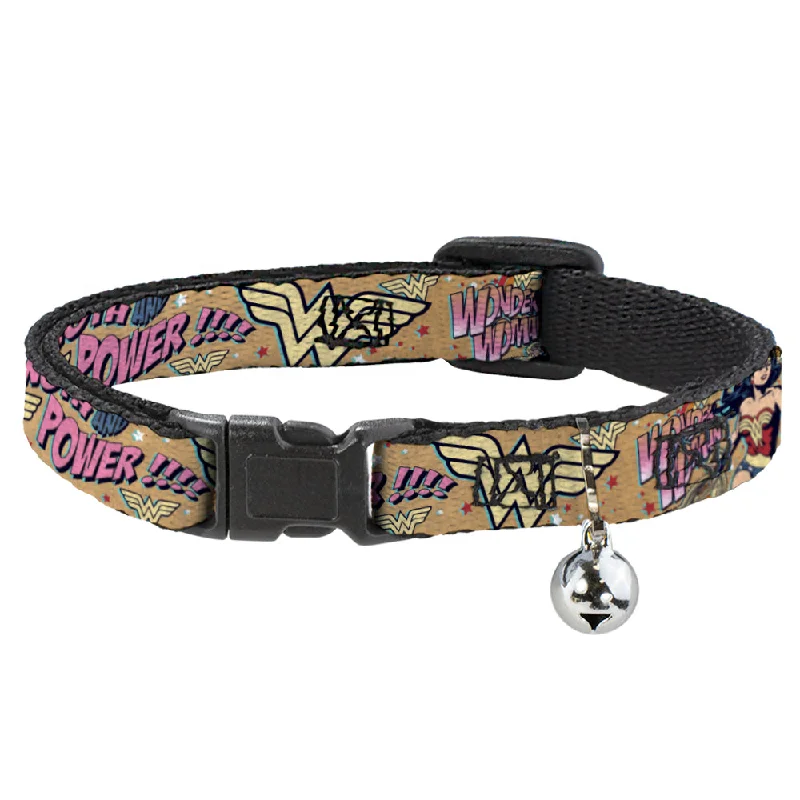 Cat Collar Breakaway - Wonder Woman Strength & Power