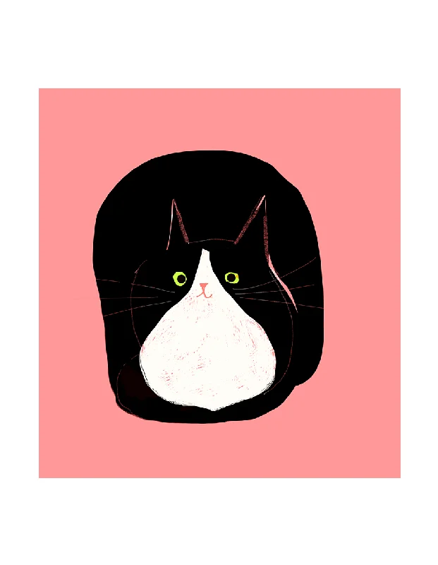 Big Tux- Cat Print