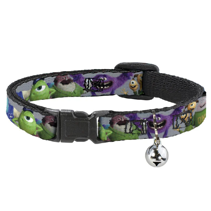 Cat Collar Breakaway - Monsters University Character Lineup Gray