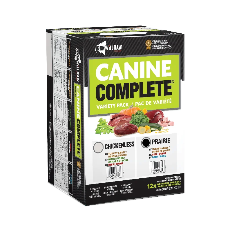 Canine Complete Prairie Variety Pack - 12 lb