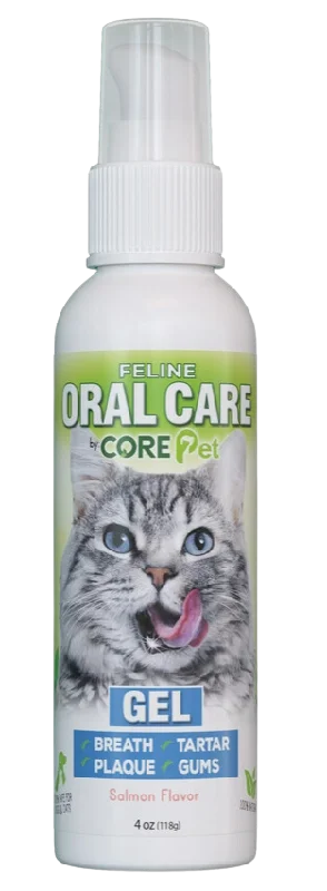 CORE Pet Complete Oral Care Salmon Feline Gel 4oz Bottle