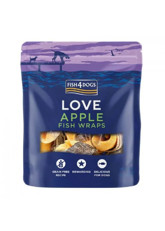 Fish4Dogs Sea Jerky Wrap Apple