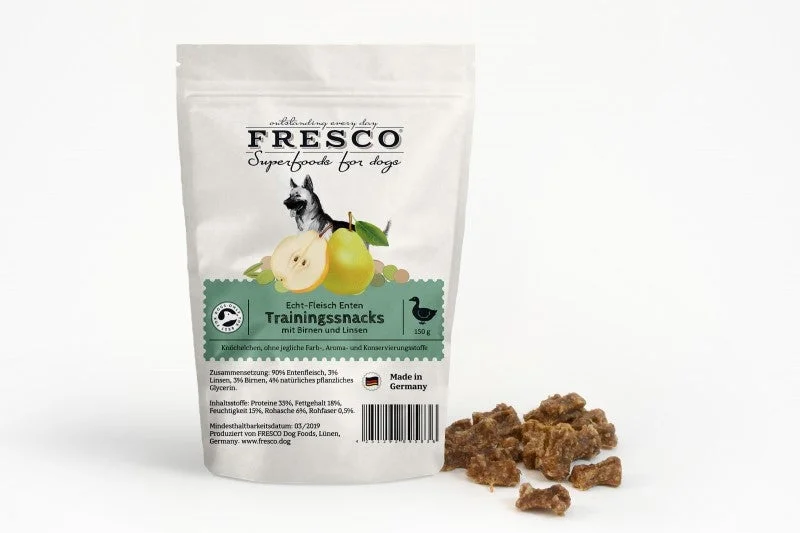 Fresco Training Mini Bones - Real Meat Duck with Pear & Lentils 150g