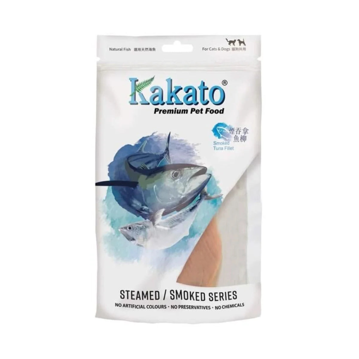 Kakato - Smoked Tuna Fillet (Dogs & Cats) 11g x 6