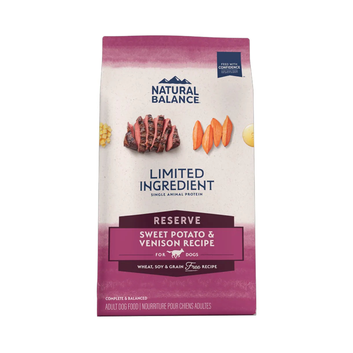 Natural Balance - Limited Ingredient Grain Free Venison & Sweet Potato Recipe for Dogs