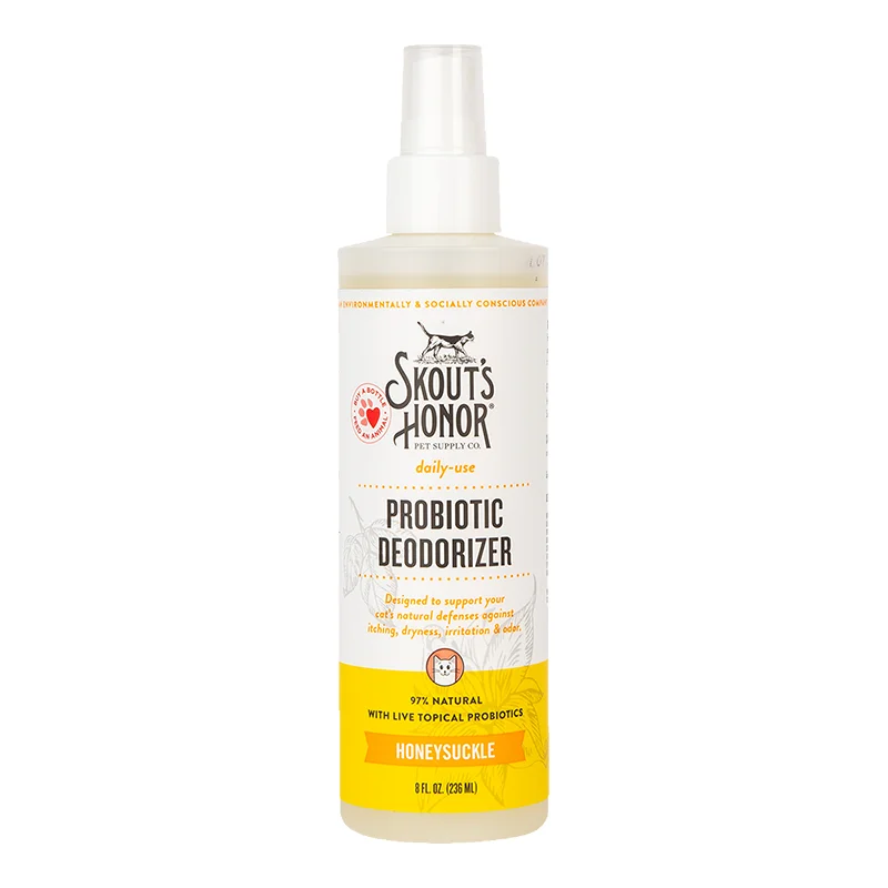 Skout's Honor Cat Prebiotic Deodorizer - Honeysuckle 8oz