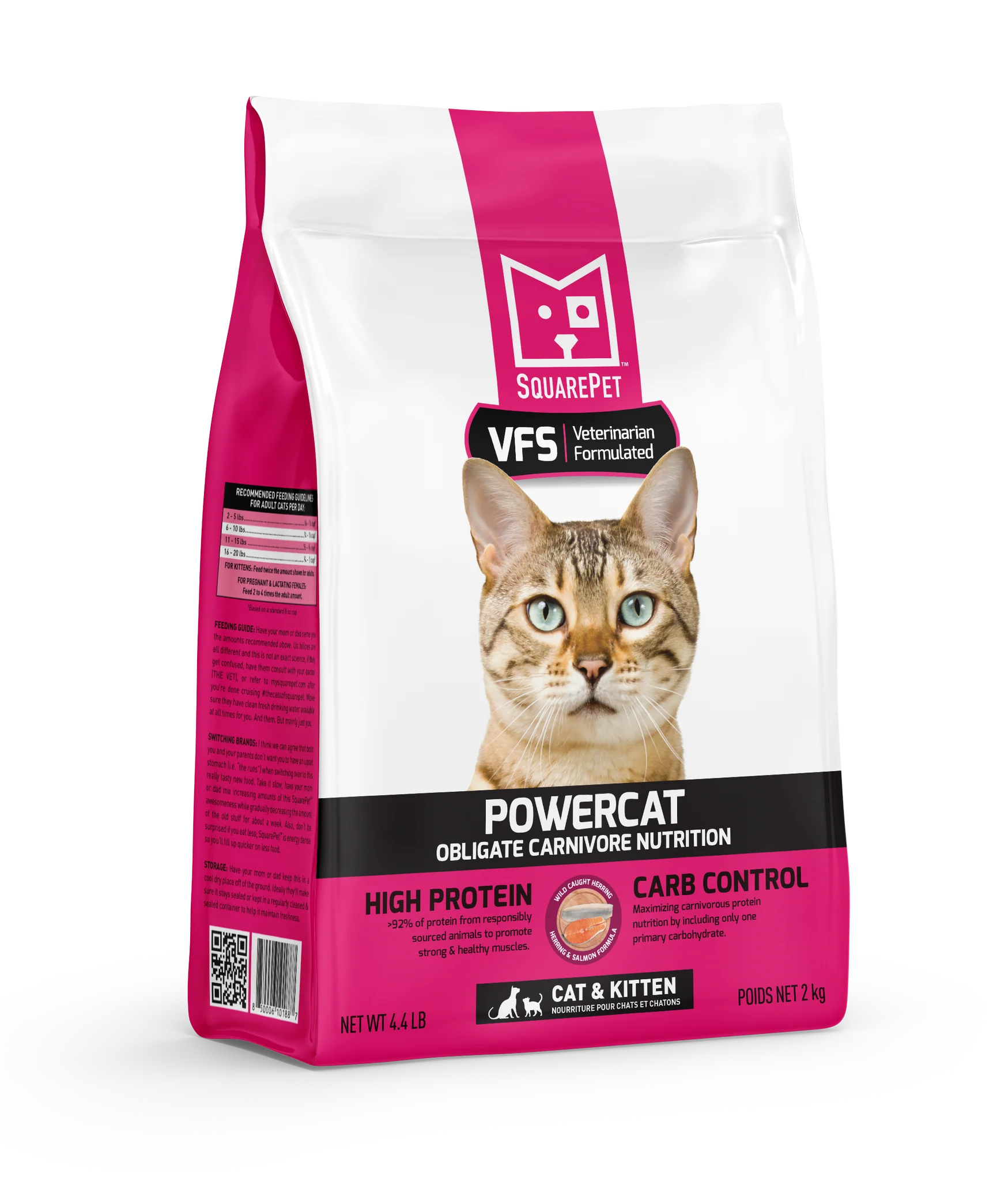 Square Pet PowerCat Herring & Salmon