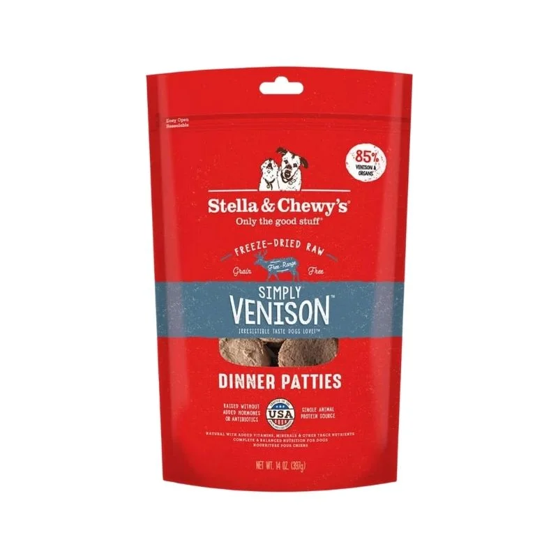 Stella & Chewy's - Freeze Dried Simply Venison Dinner Patties