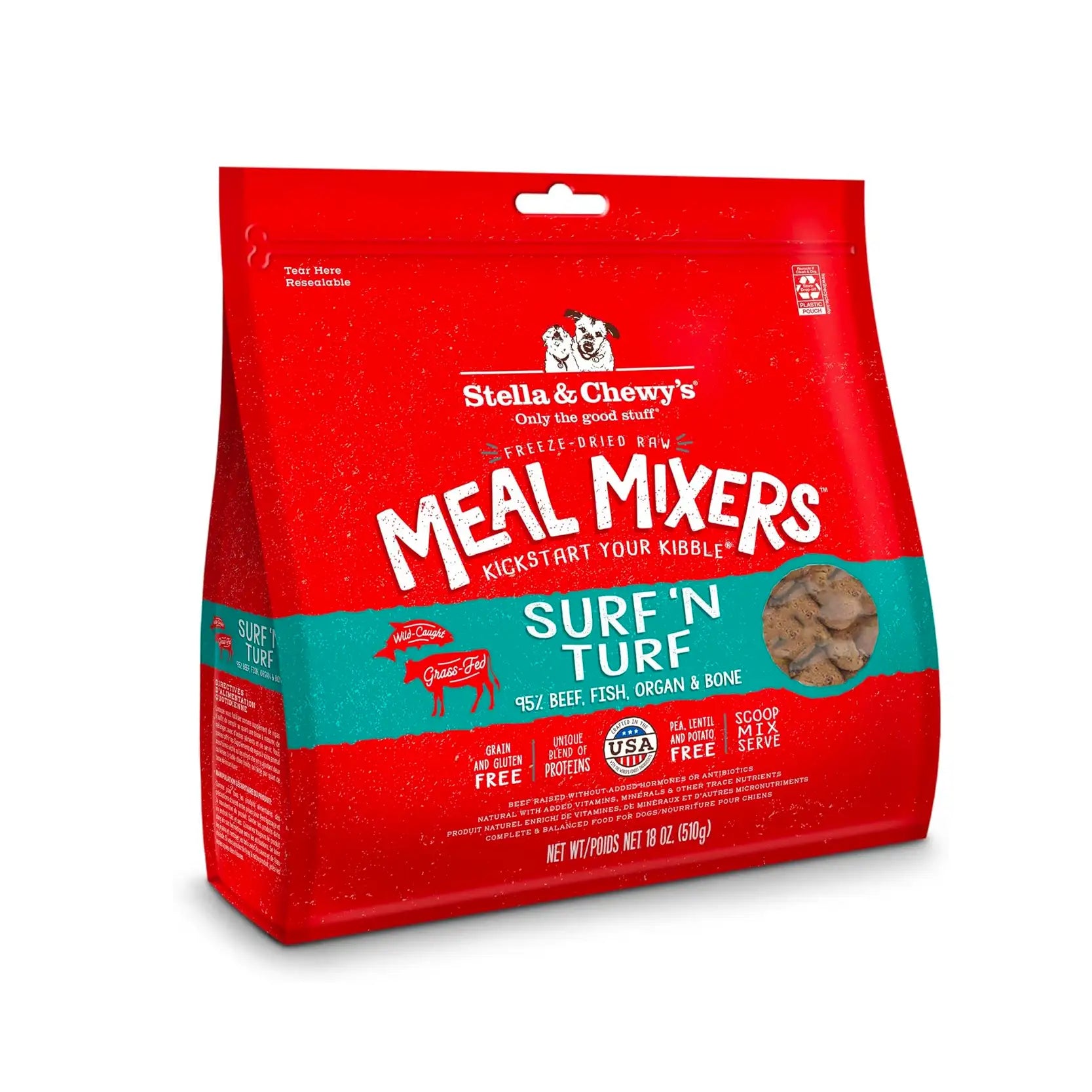 Stella & Chewy's - Freeze Dried Surf 'N Turf Meal Mixers