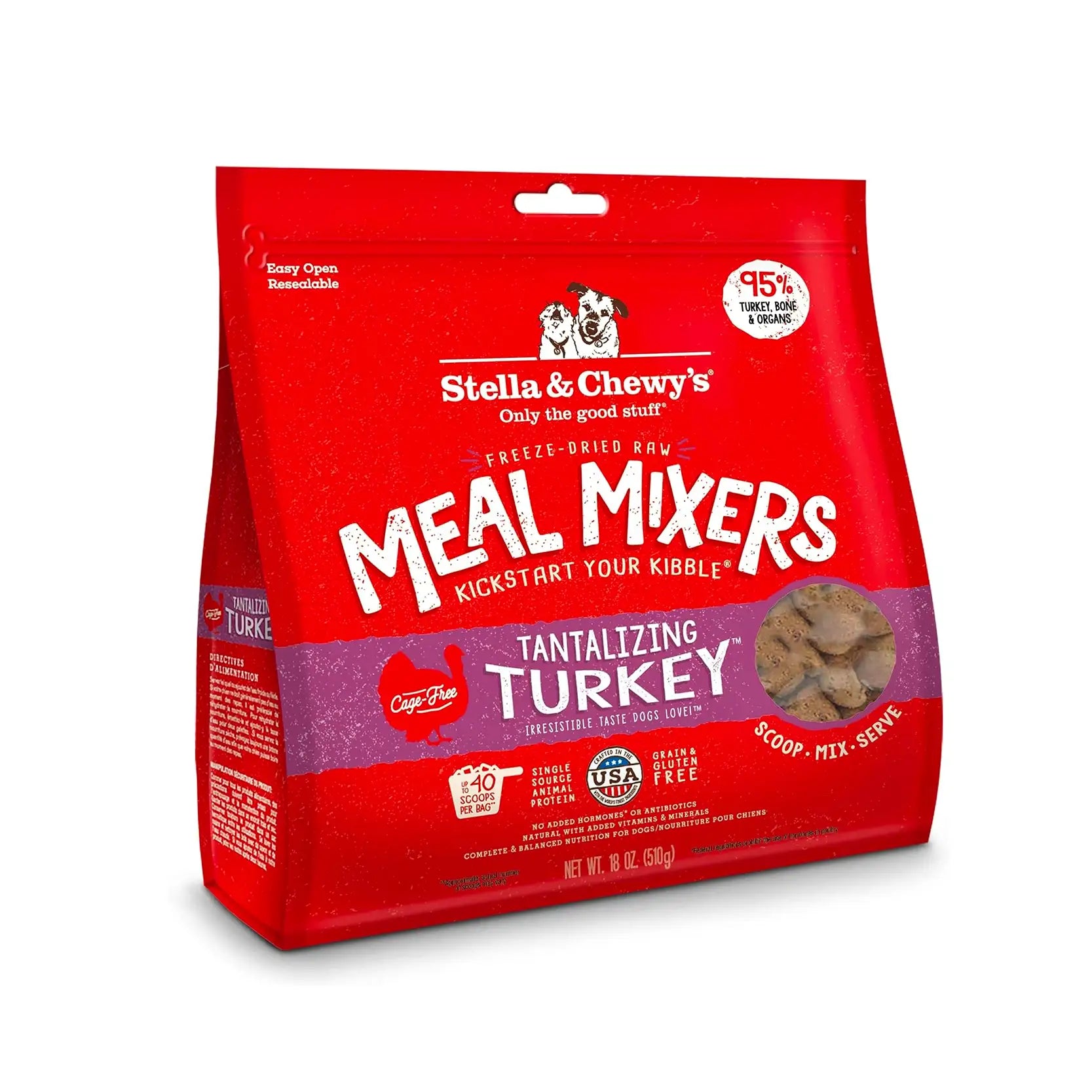 Stella & Chewy's - Freeze Dried Tantalizing Turkey Meal Mixers