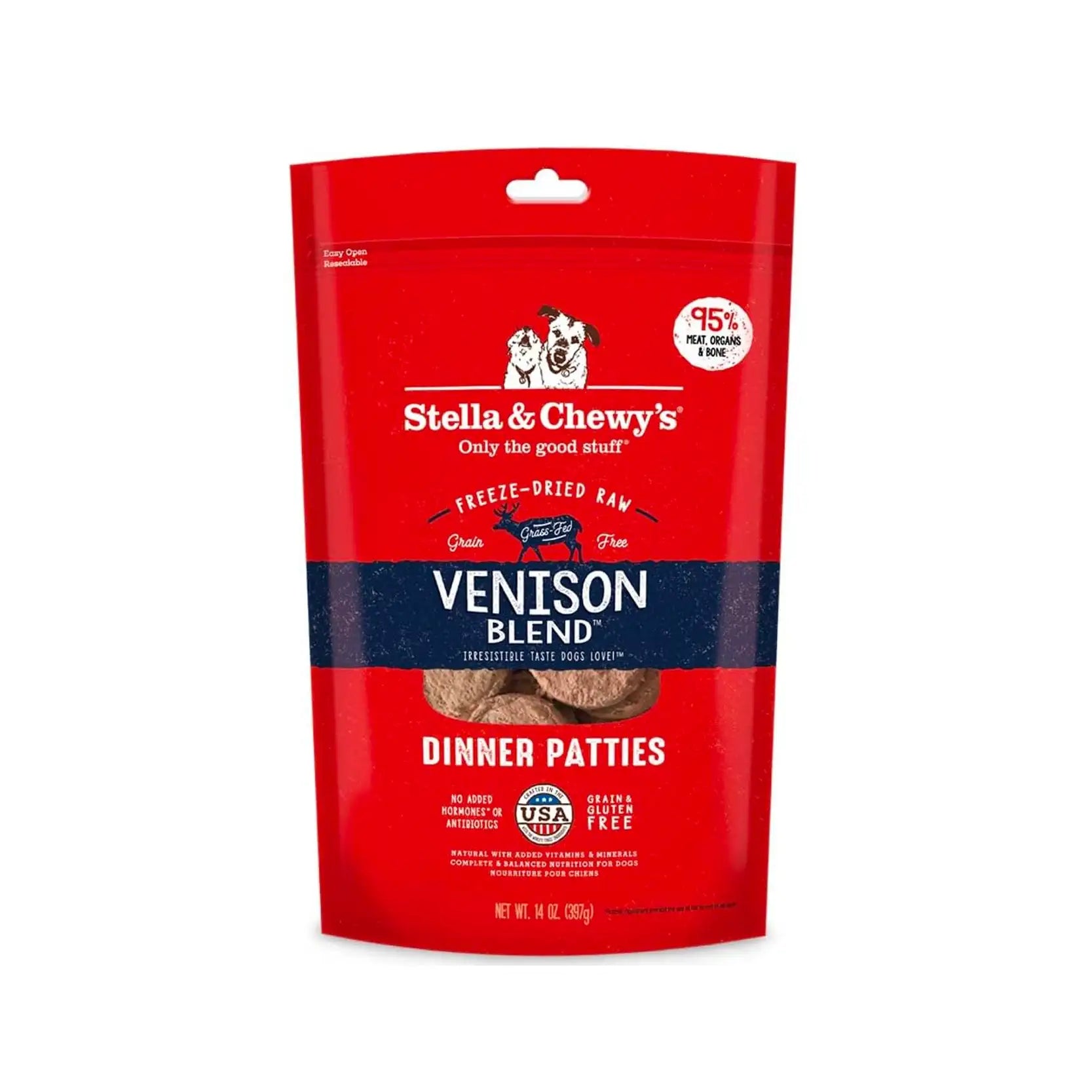 Stella & Chewy's - Freeze Dried Venison Blend Dinner Patties