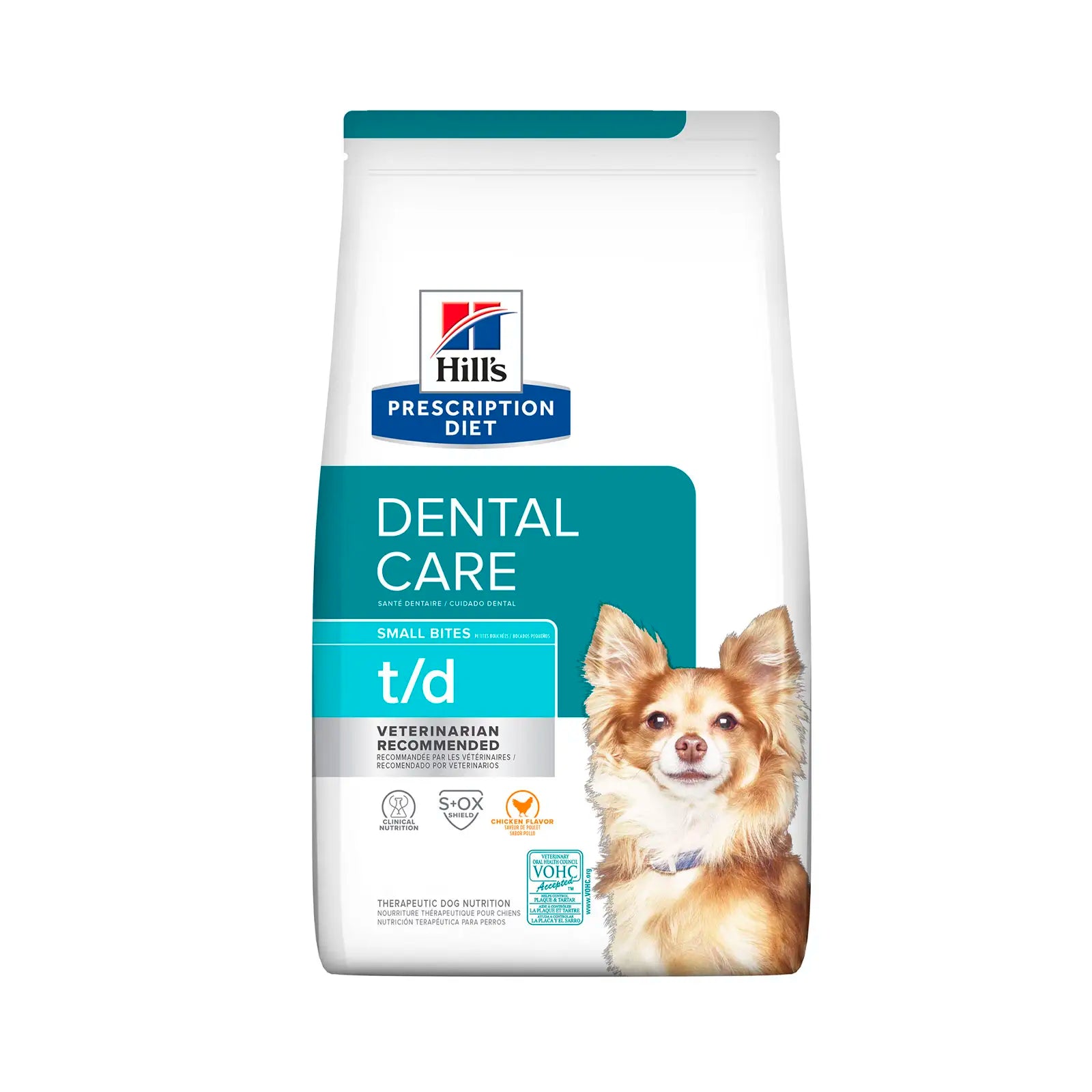 Hill's Prescription Diet - Canine t/d Dental Care "Small Bites" 5lbs