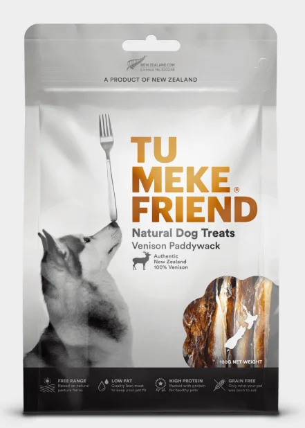 Tu Meke Friend - Venison Paddywack 100g