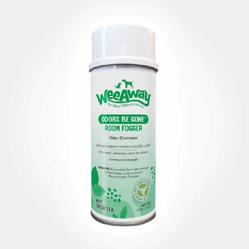 Wee Away Odors Be Gone Room Fogger Pet Odor Eliminator, Mini Green Tea