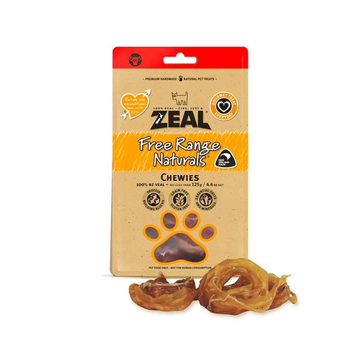 Zeal - Free Range Naturals - Chewies 125g