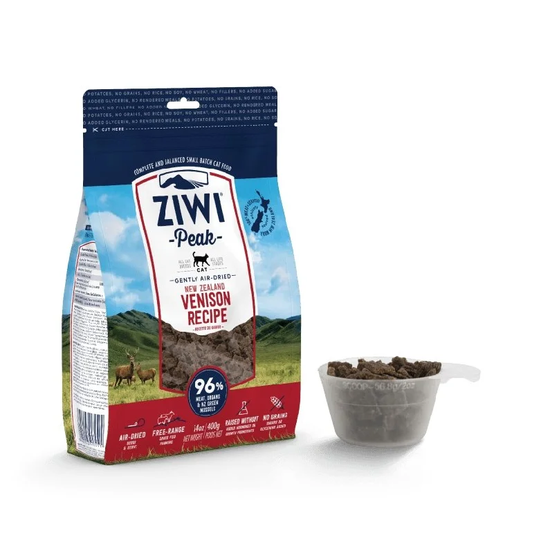 ZIWI Peak Air-Dried Venison For Cats 400 g