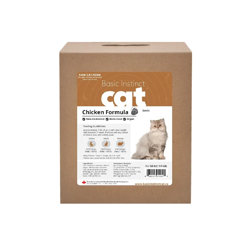 3P Naturals - Basic Instincts™  Chicken Natural Boneless (Single 500g)