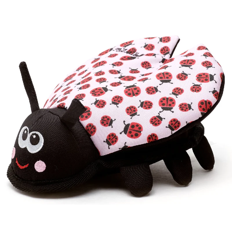 Ladybug Tough Animal Dog Toy