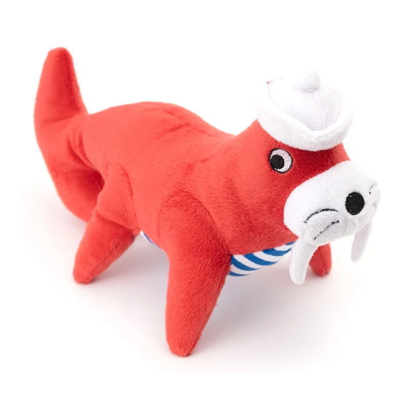 Nautical Walrus Dog Toy