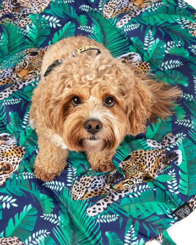 On-The-Go Pet Mat in Tropical Luxe Leopard << FINAL SALE >>