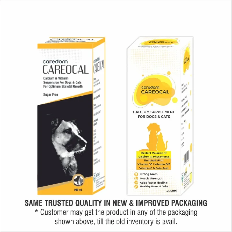 Caredom Careocal Calcium Syrup for Dogs and Cats