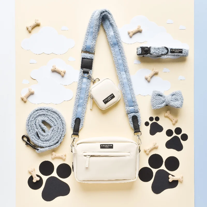 Dog Walking Oyster White Bag Bundle - Teddy Daydream