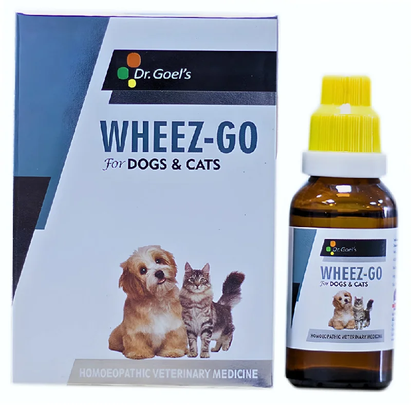 Dr Goel's Wheez Go Respiratory care for Dogs and Cats (30ml)