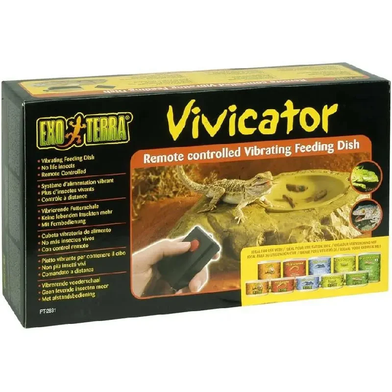 Exo Terra Vivicator Vibrating Feeding Dish