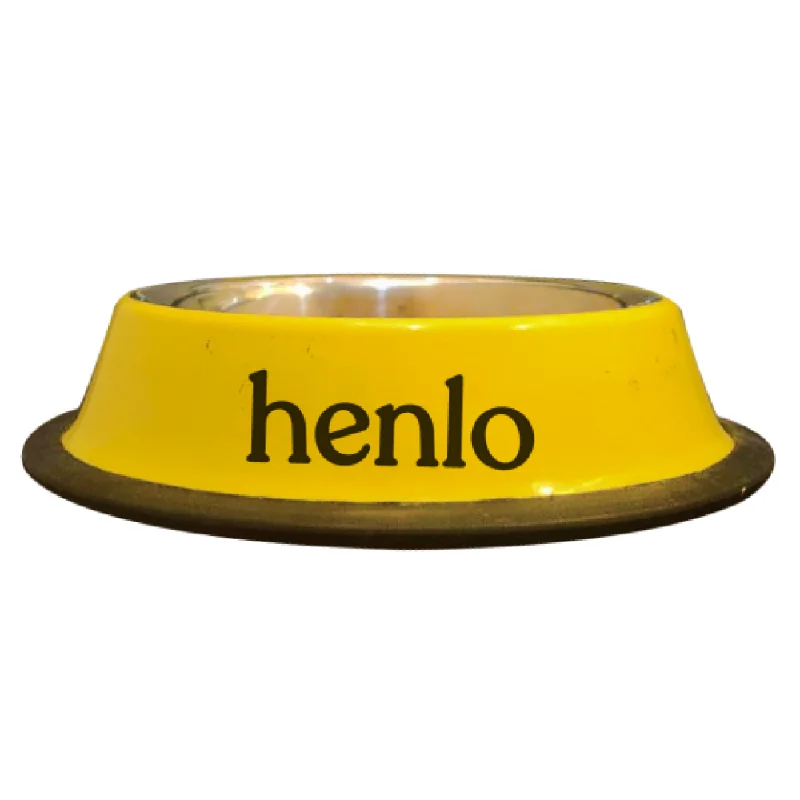 Henlo Food/Water Bowl for Dogs & Cats