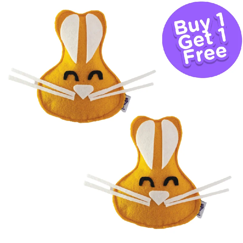 Hriku Shashak Rabbit Catnip Toy for Cats (Buy 1 Get 1 Free)