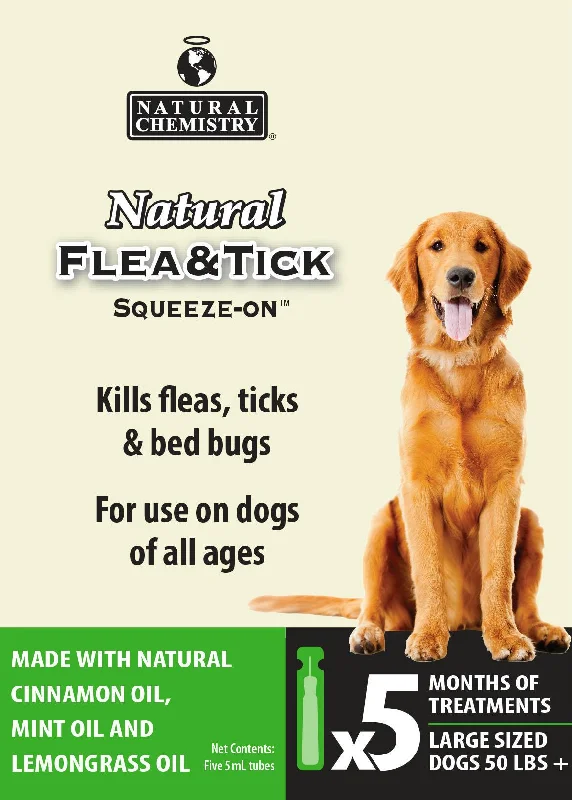 Natural Flea & Tick Squeeze On For Large Dogs