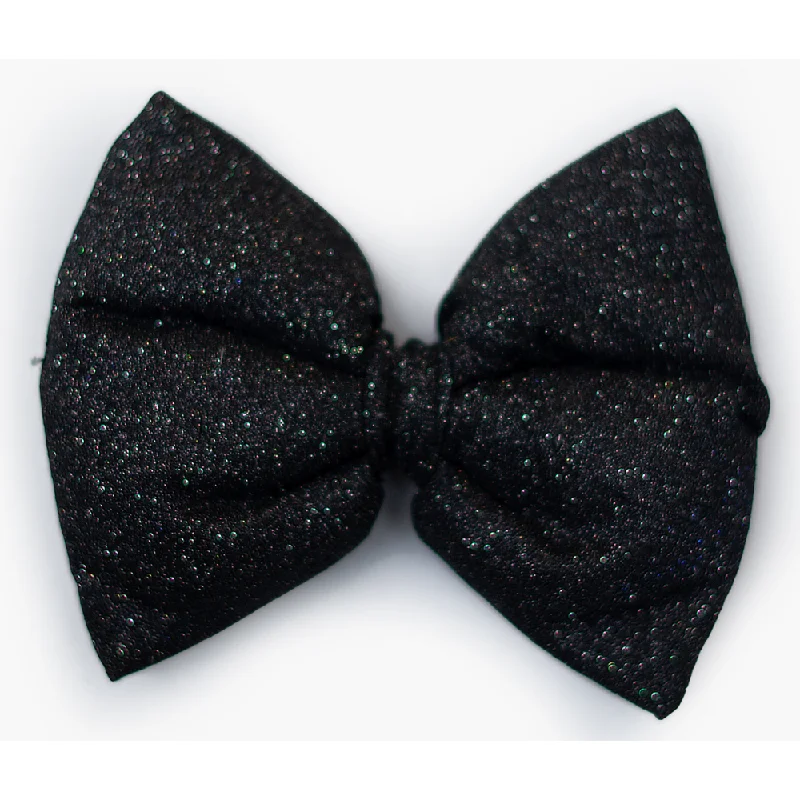 Pawgypets Party Wear Bowtie for Dogs and Cats (Black)