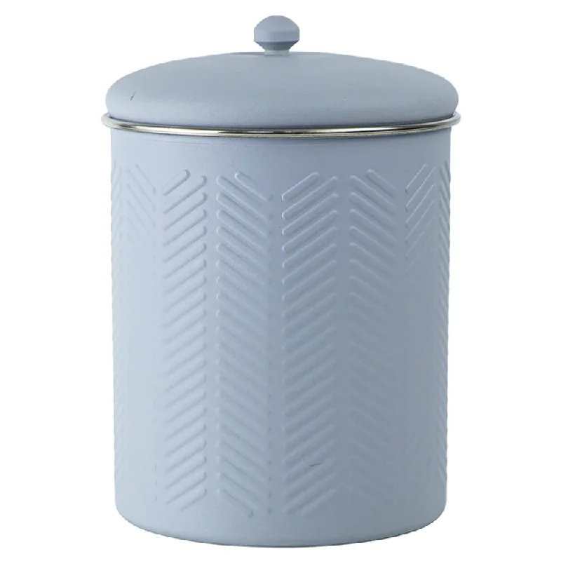 Pawpourri Chevron Emboss Treat Jar for Dogs and Cats (Grey)