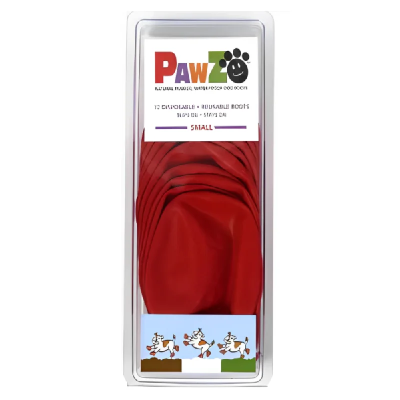 Protex PawZ Boots for Dogs (Red)