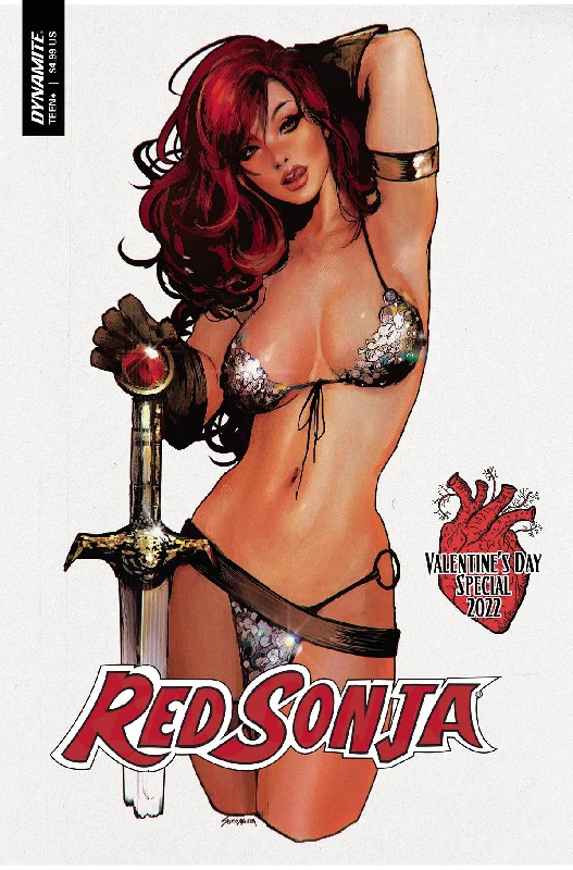 RED SONJA VALENTINES SP CVR A SOZOMAIKA