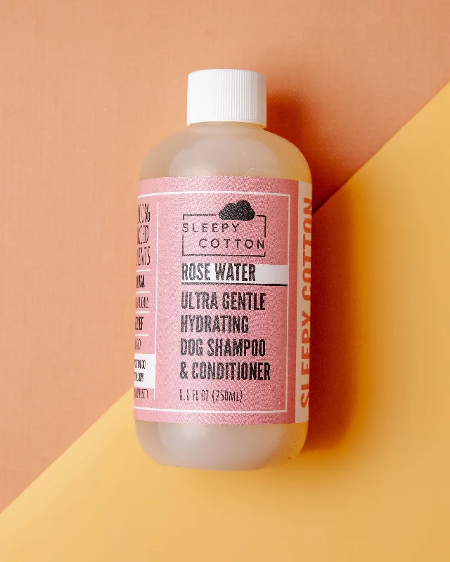 Hydrating Rose Water Dog Shampoo & Conditioner