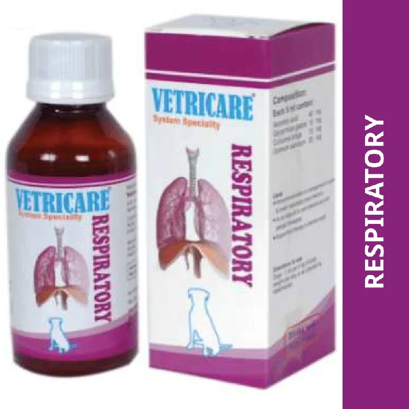 Vetricare Respiratory syrup for Dogs And Cats (100ml)