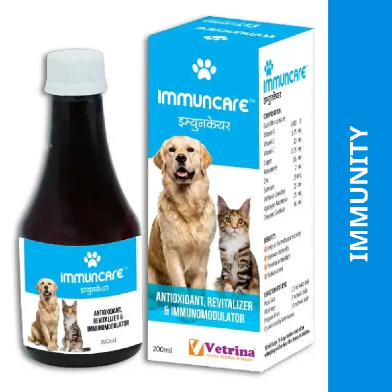 Vetrina Immuncare Syrup for Dogs and Cats (200ml)