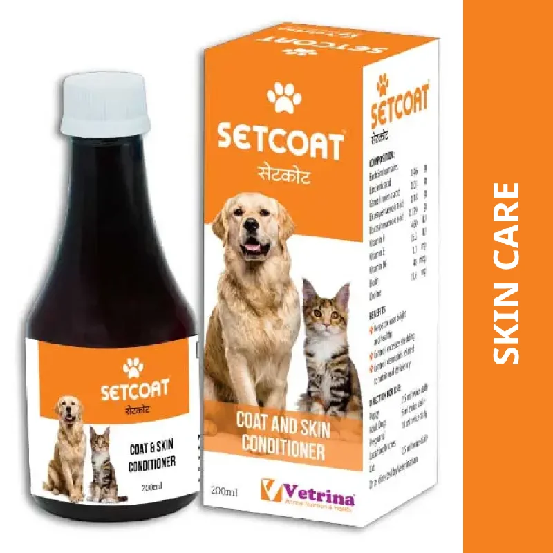 Vetrina Setcoat Syrup for Dogs and Cats (200ml)