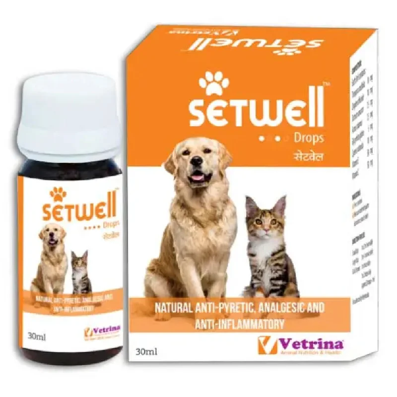 Vetrina Setwell Drops for Dogs and Cats (30ml)