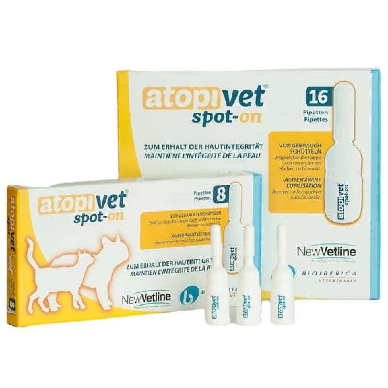 Vivaldis Atopivet Spot On for Dogs and Cats (pack of 16 pipettes)