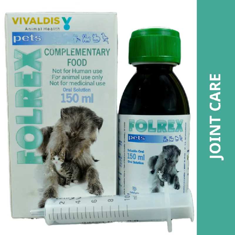 Vivaldis Folrex Pet Syrup for Dogs and Cats (150ml)