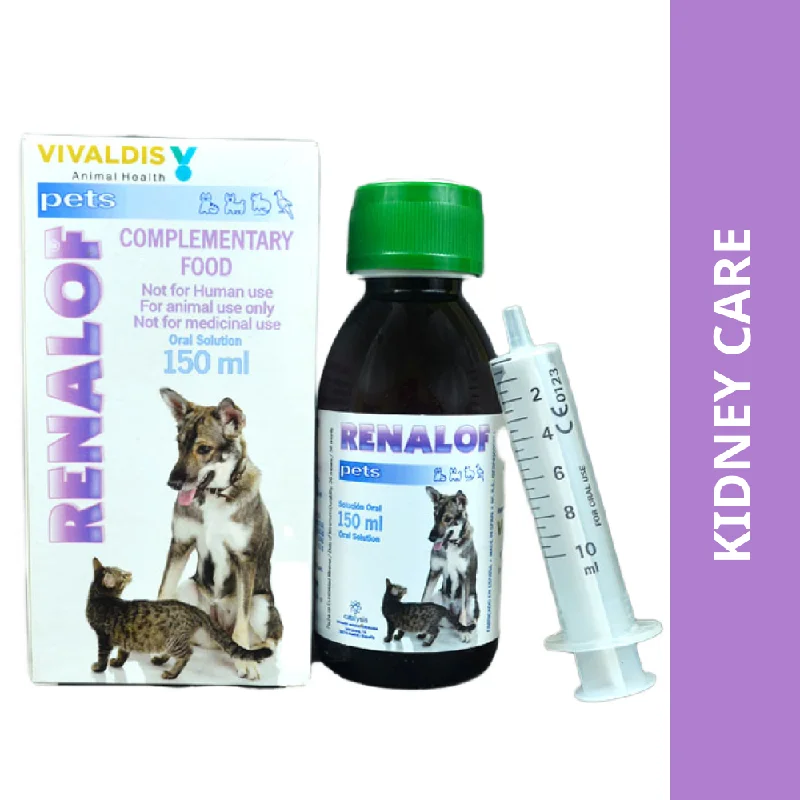 Vivaldis Renalof Pet Syrup for Dogs and Cats (150ml)